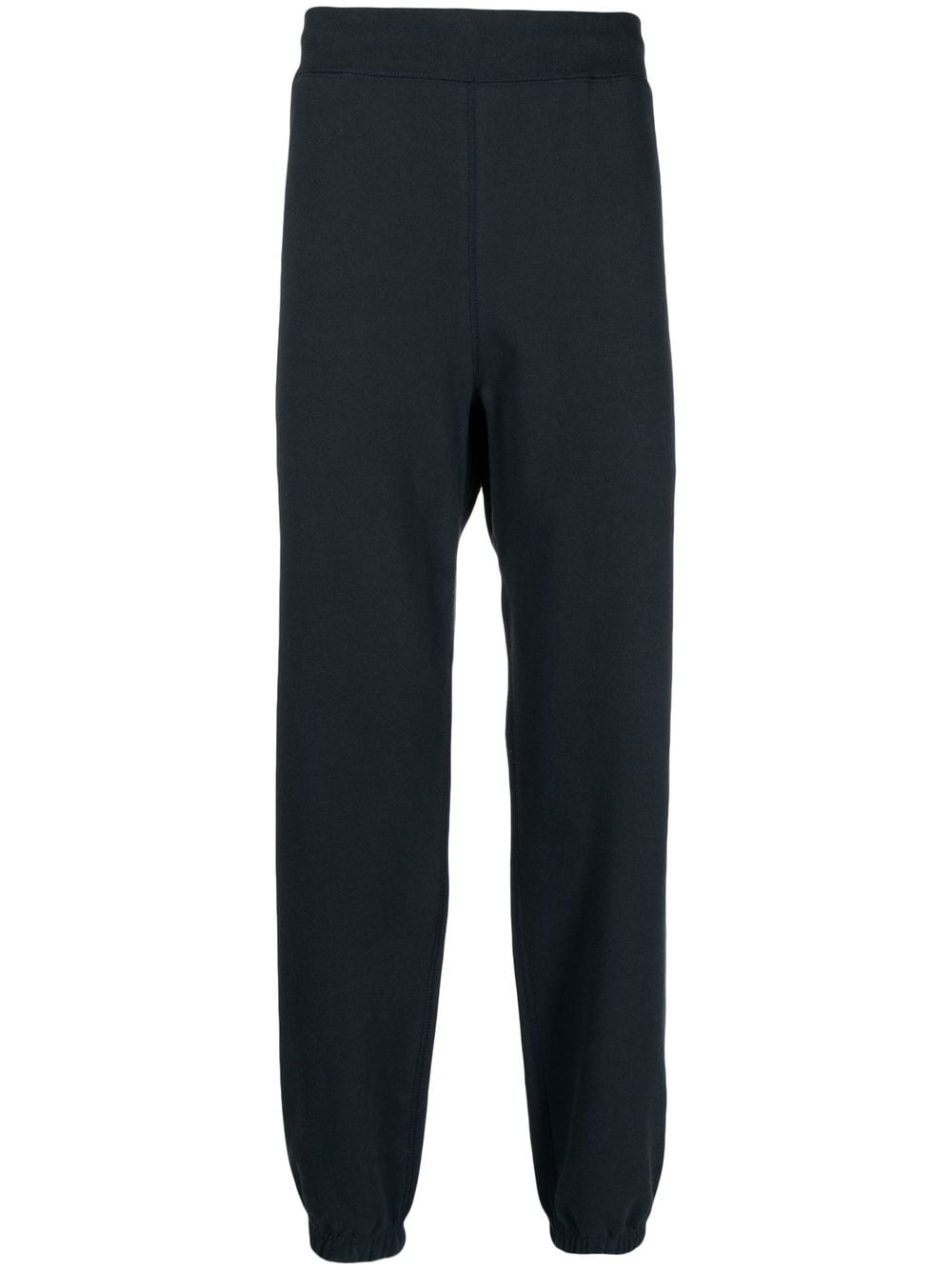 logo-print cotton track pants - 1