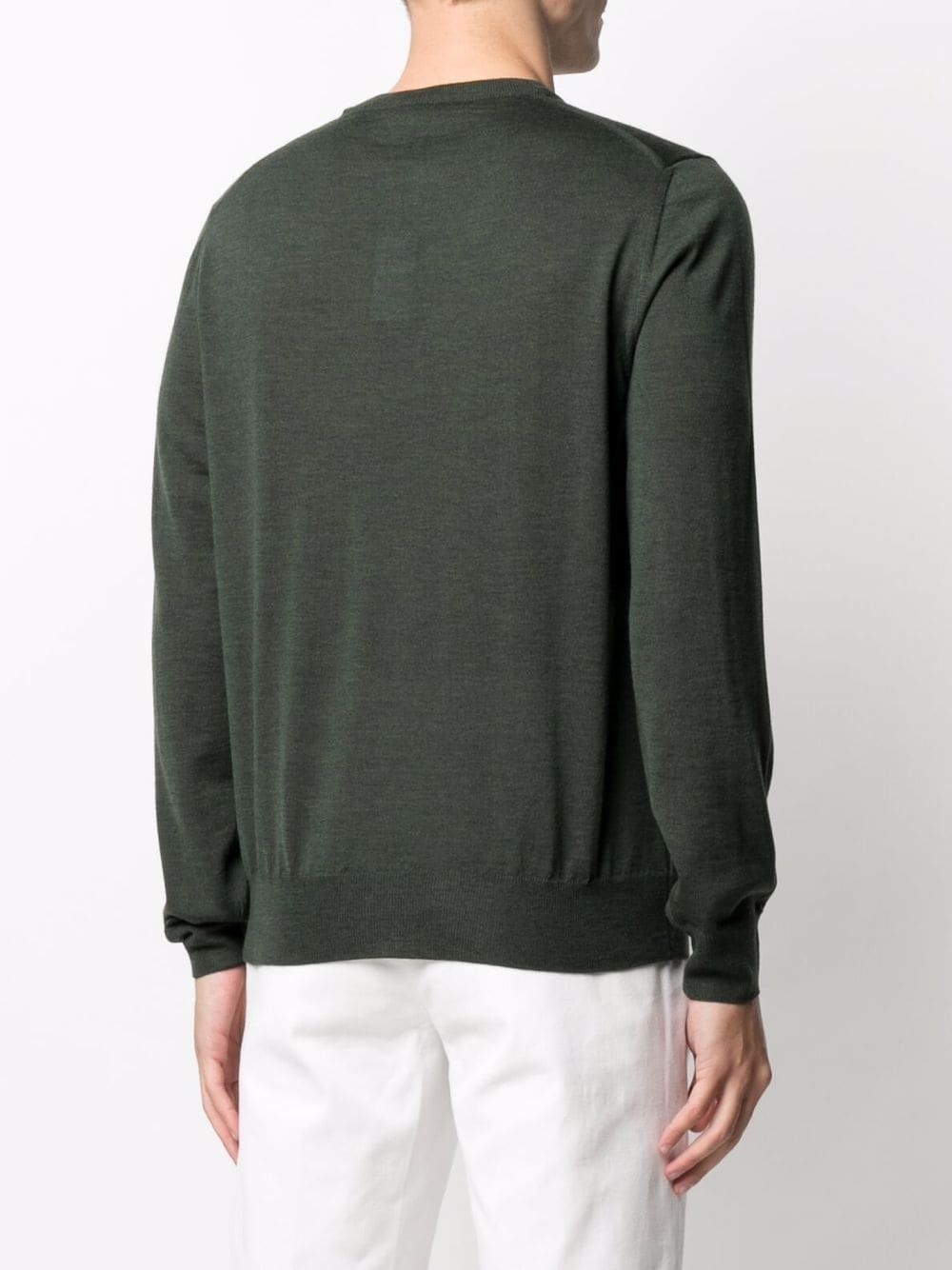 crew-neck knitted jumper - 4