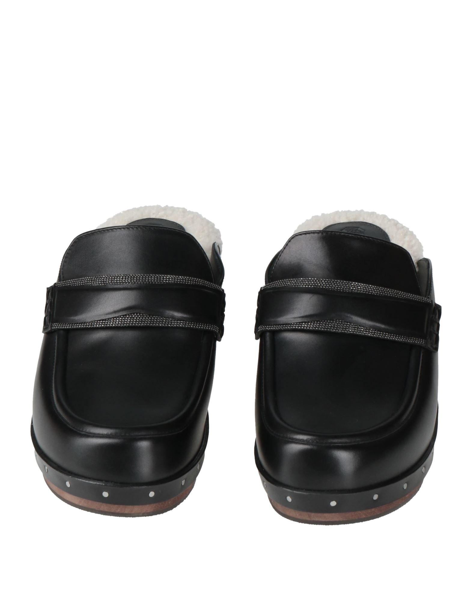 Black Women's Mules And Clogs - 4