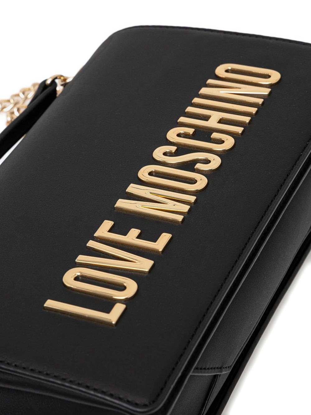 logo-lettering shoulder bag - 4