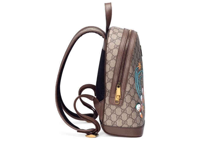 (WMNS) Gucci x Disney Small Donald Duck Backpack 'GG Supreme' 552884-2N2AT-8683 - 4
