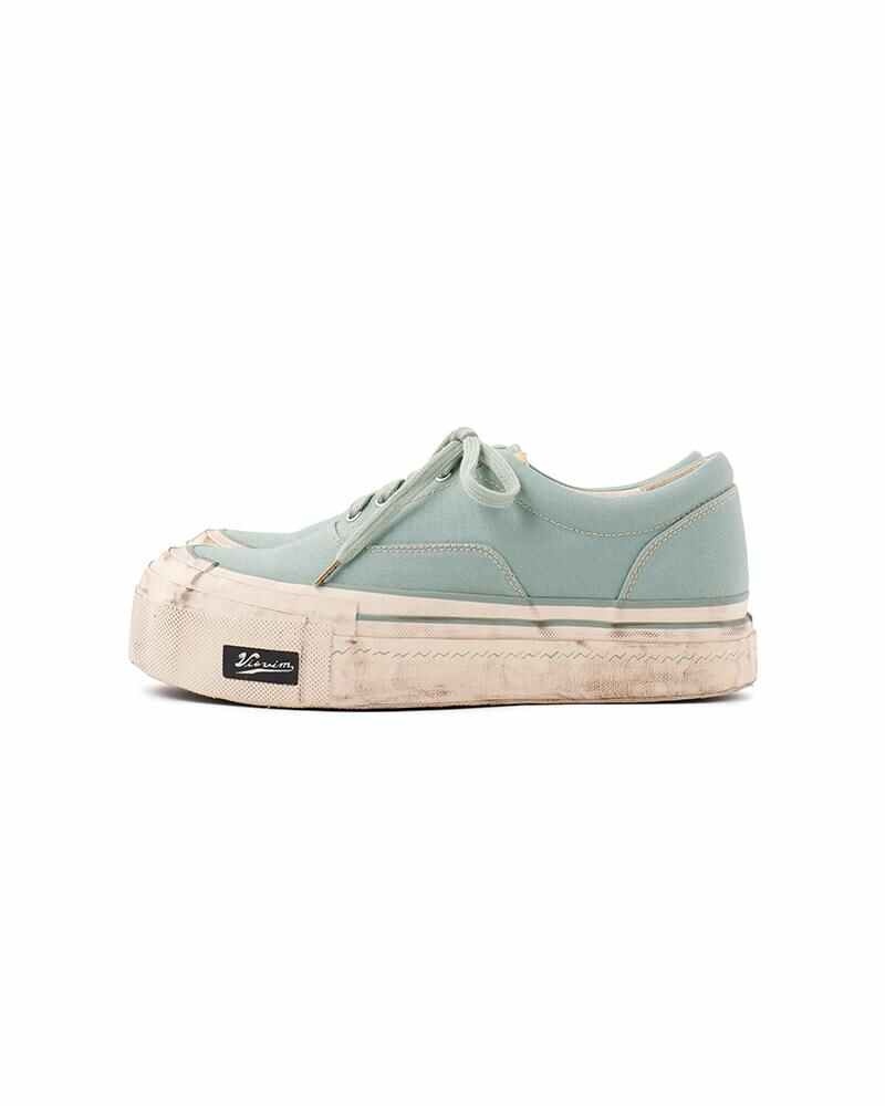 visvim LOGAN DECK II G.PATTEN LT.GREEN | REVERSIBLE