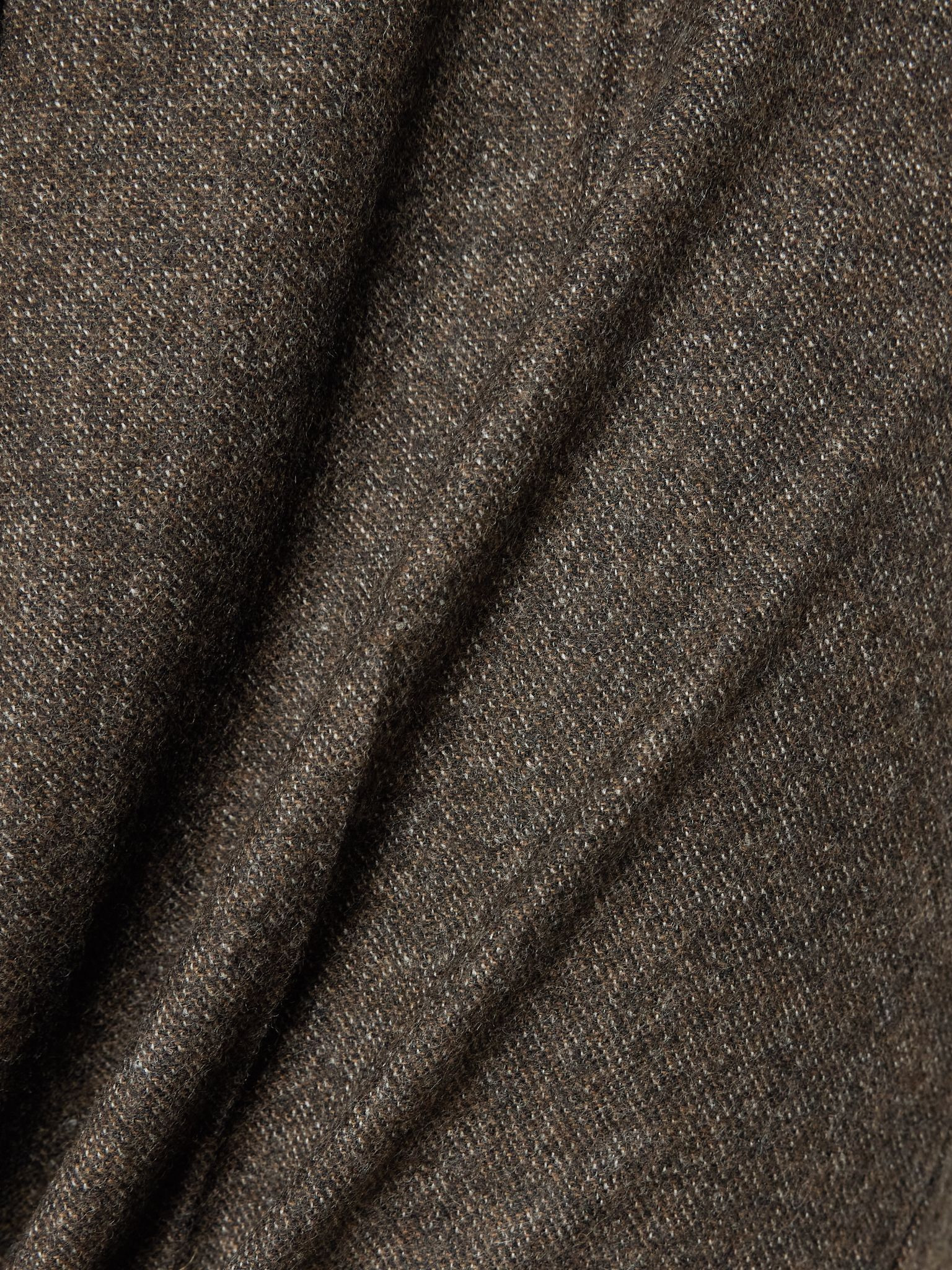 Wool wide-leg pants Brown - 6