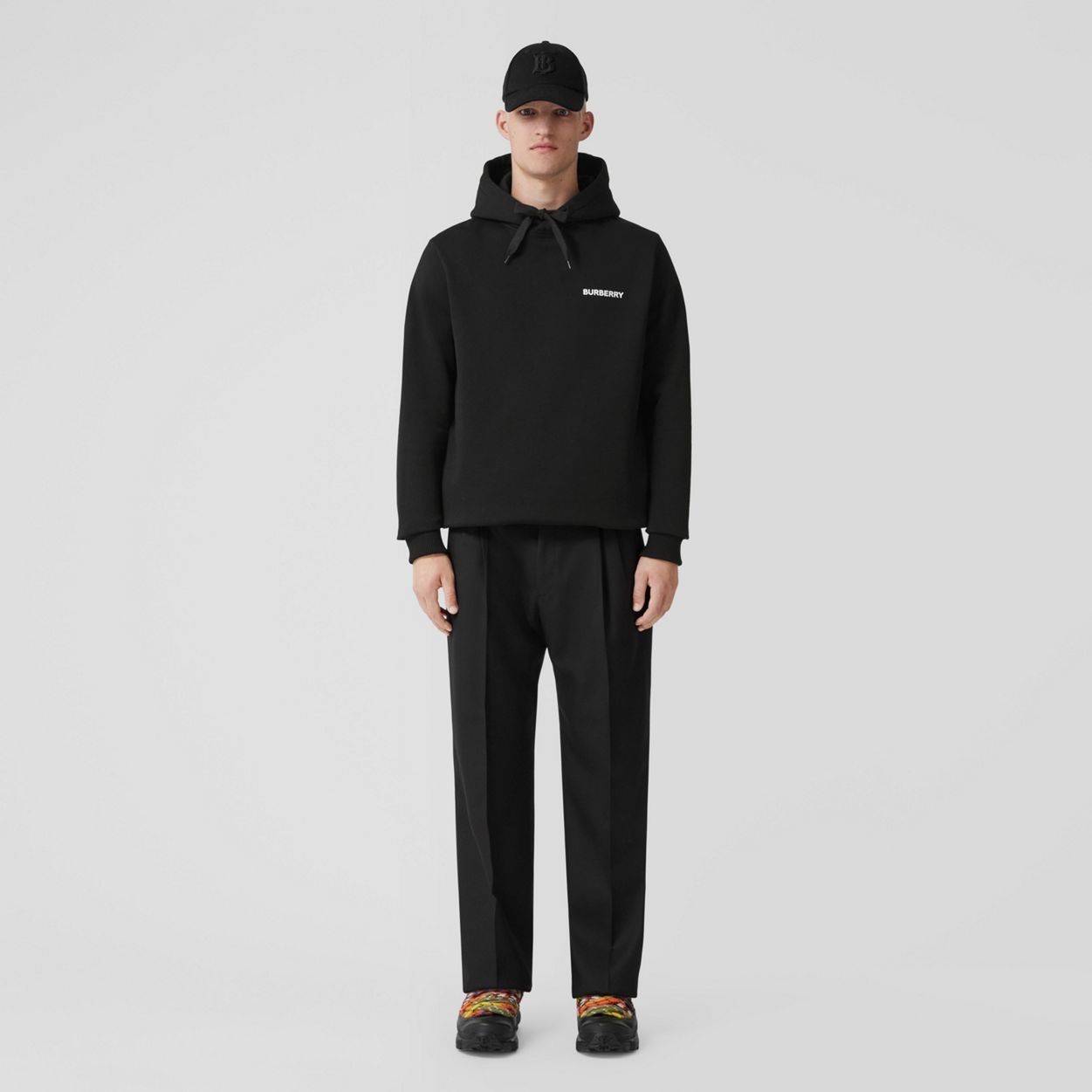 BURBERRY EKD PRINT COTTON BLEND HOODIE パーカーフーディ Burberry EKD Print Cotton Blend Hoodie | REVERSIBLE