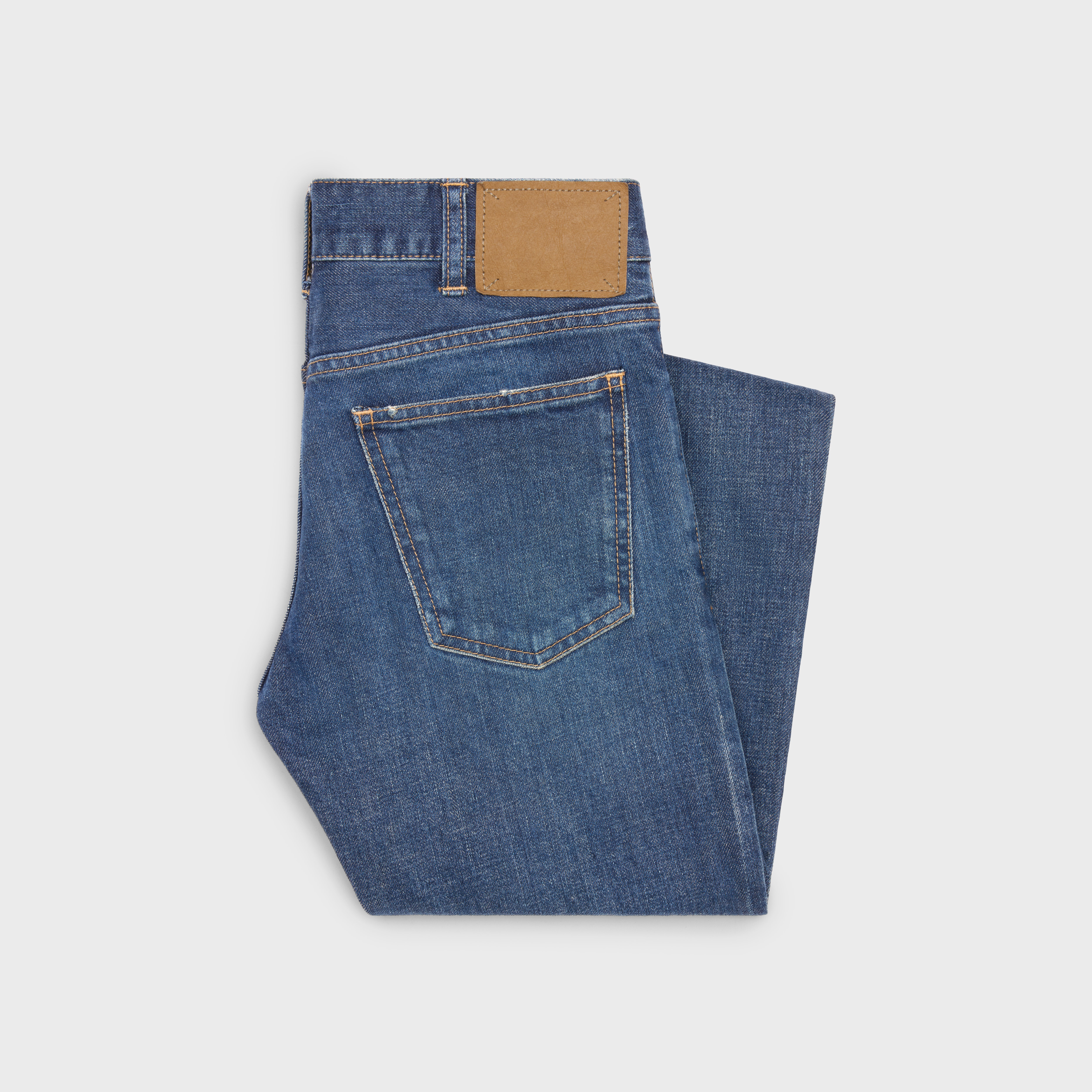 skinny jeans in dark union wash denim - 2