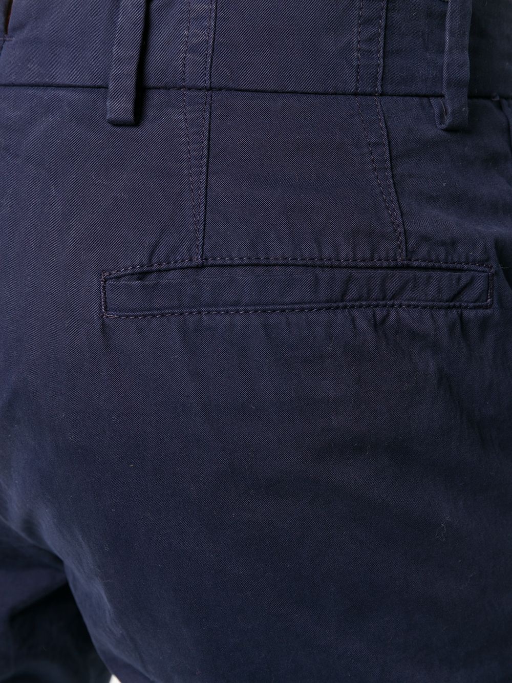 mid-rise fitted chinos - 5