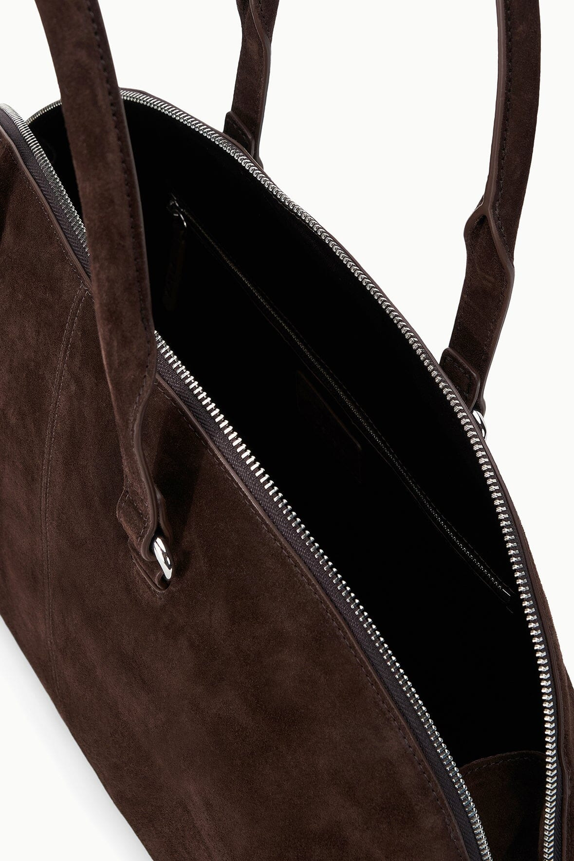 STAUD HESTER SATCHEL ESPRESSO SUEDE - 7