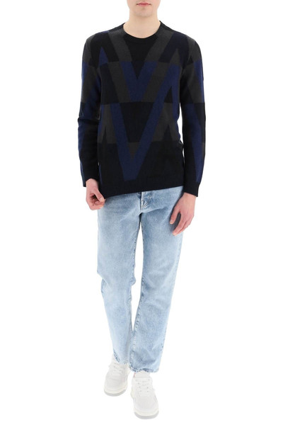 Valentino OPTICAL VALENTINO WOOL SWEATER outlook