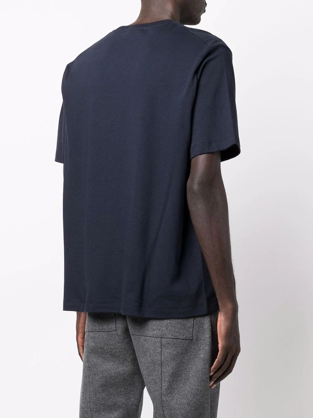 cotton-cashmere T-shirt - 4