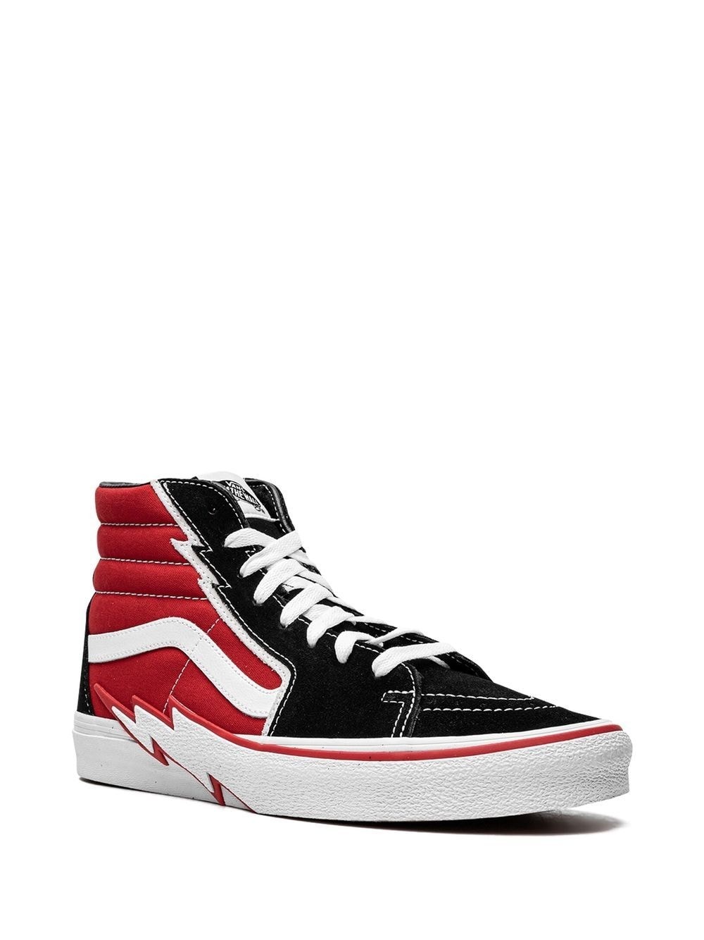 Sk8 Hi Bolt "Red/Black/White" sneakers - 2