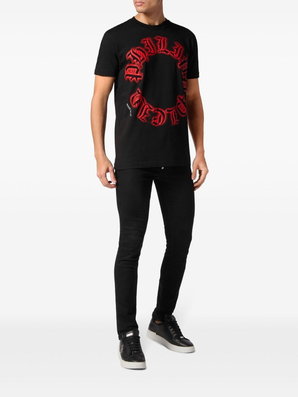 Gothic Plein cotton T-shirt - 2
