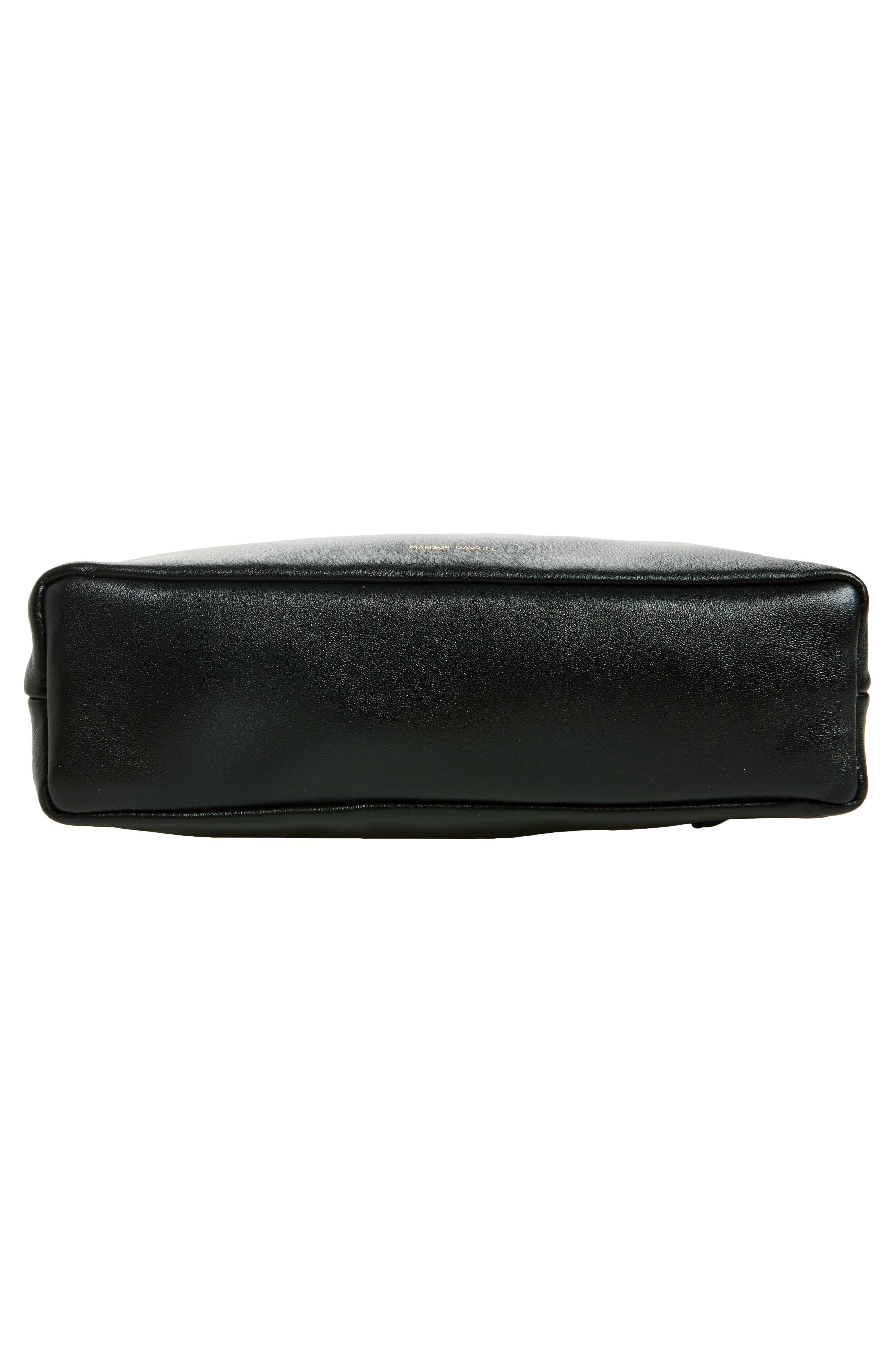 Mansur Gavriel Baci Frame Shoulder Bag in Black/Flamma at Nordstrom - 8