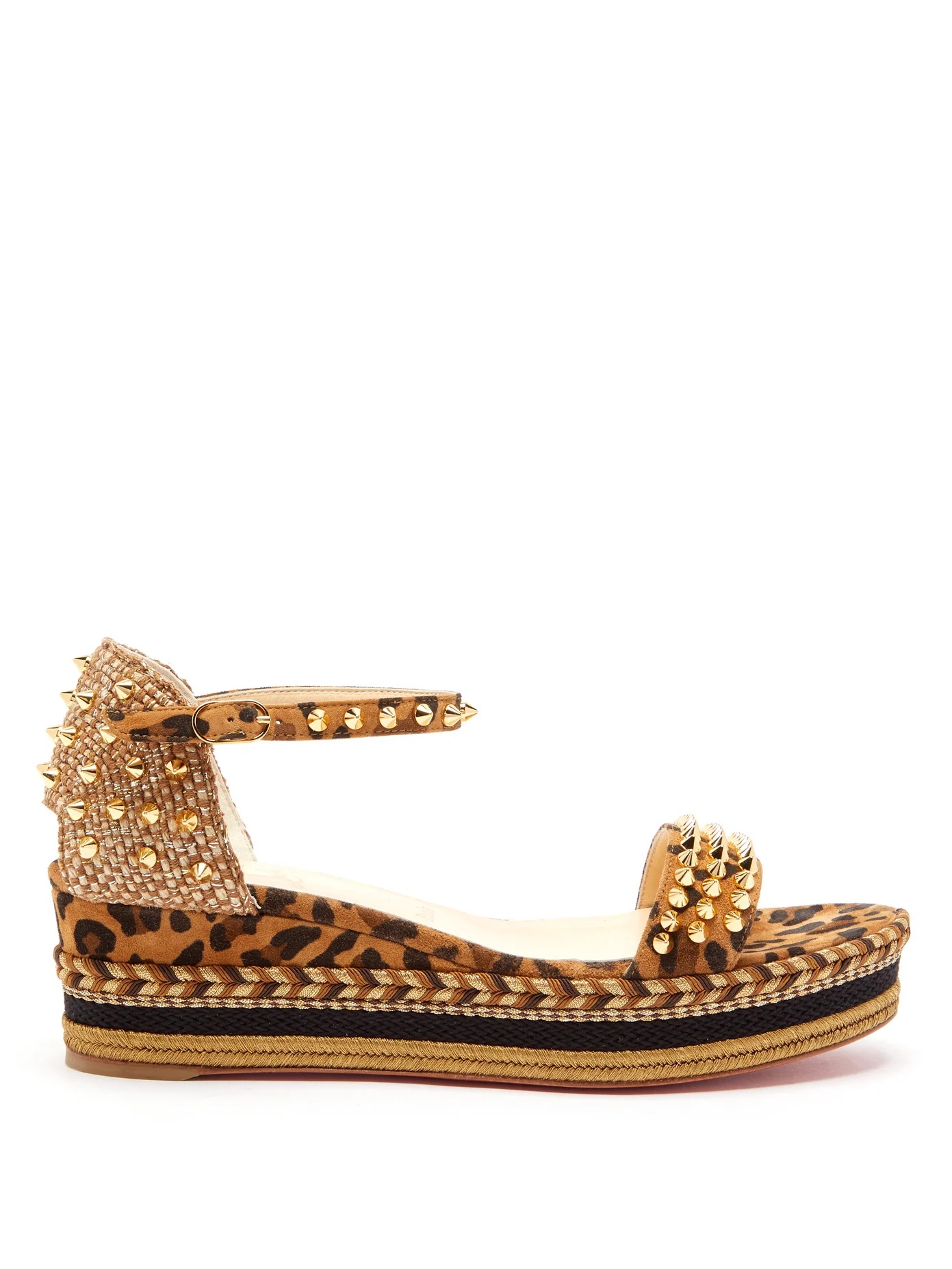 Madmonica 60 studded flatform sandals - 1