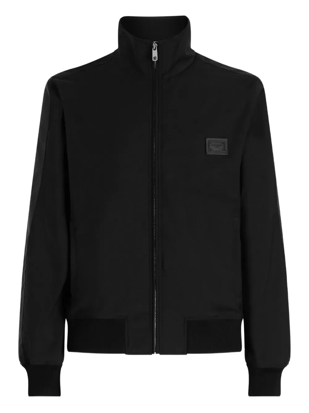 Dolce & Gabbana Men Logo-Patch Zip-Up Bomber Jacket - 1