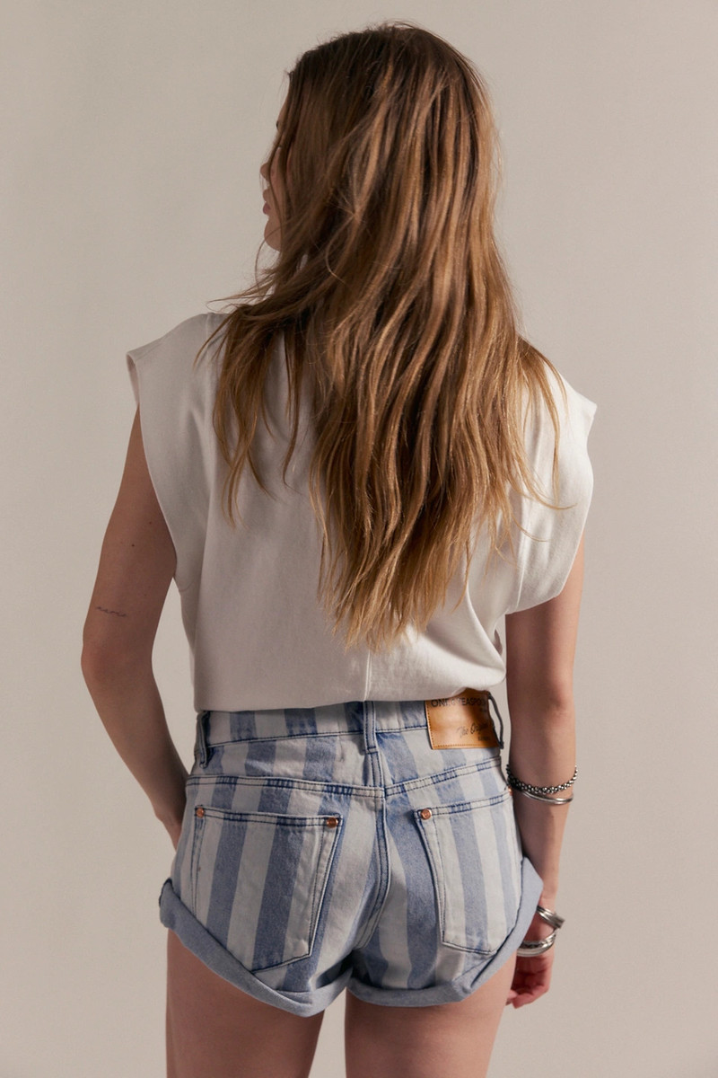 ONE TEASPOON OneTeaspoon Bandits Printed Low-Waist Shorts outlook