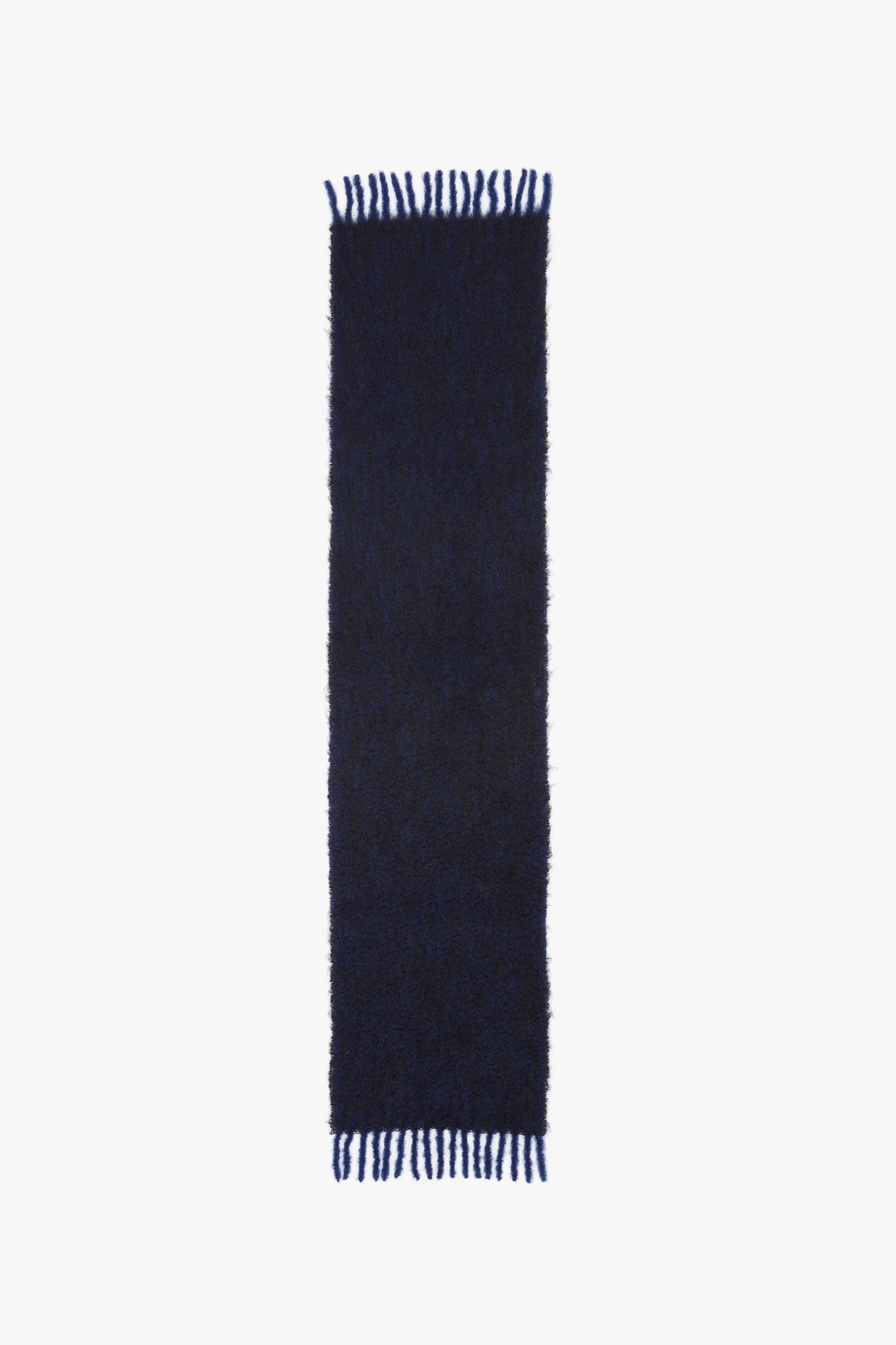 EXCLUSIVE Mohair Scarf In Navy - 3
