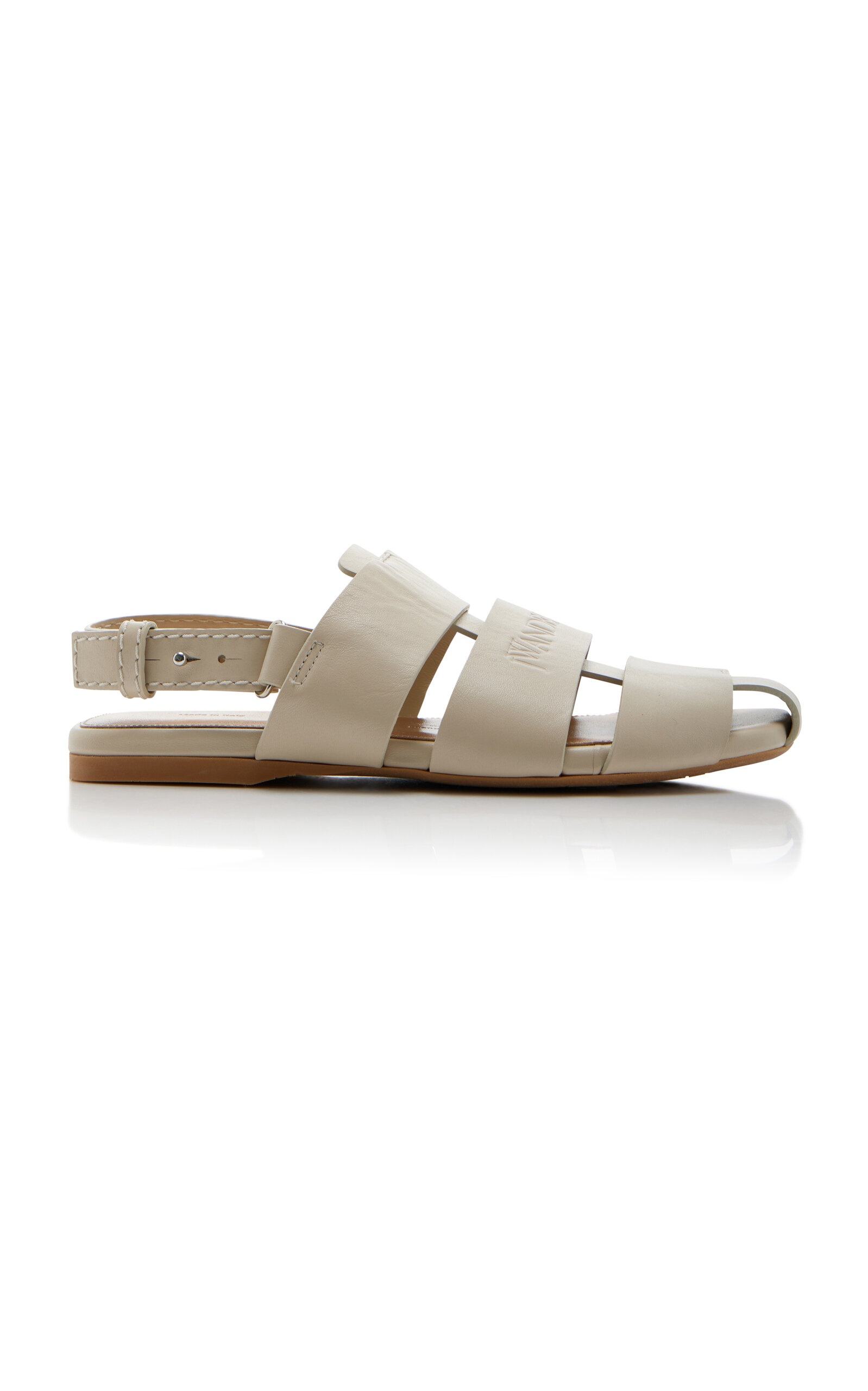 Leather Fisherman Sandals neutral - 1