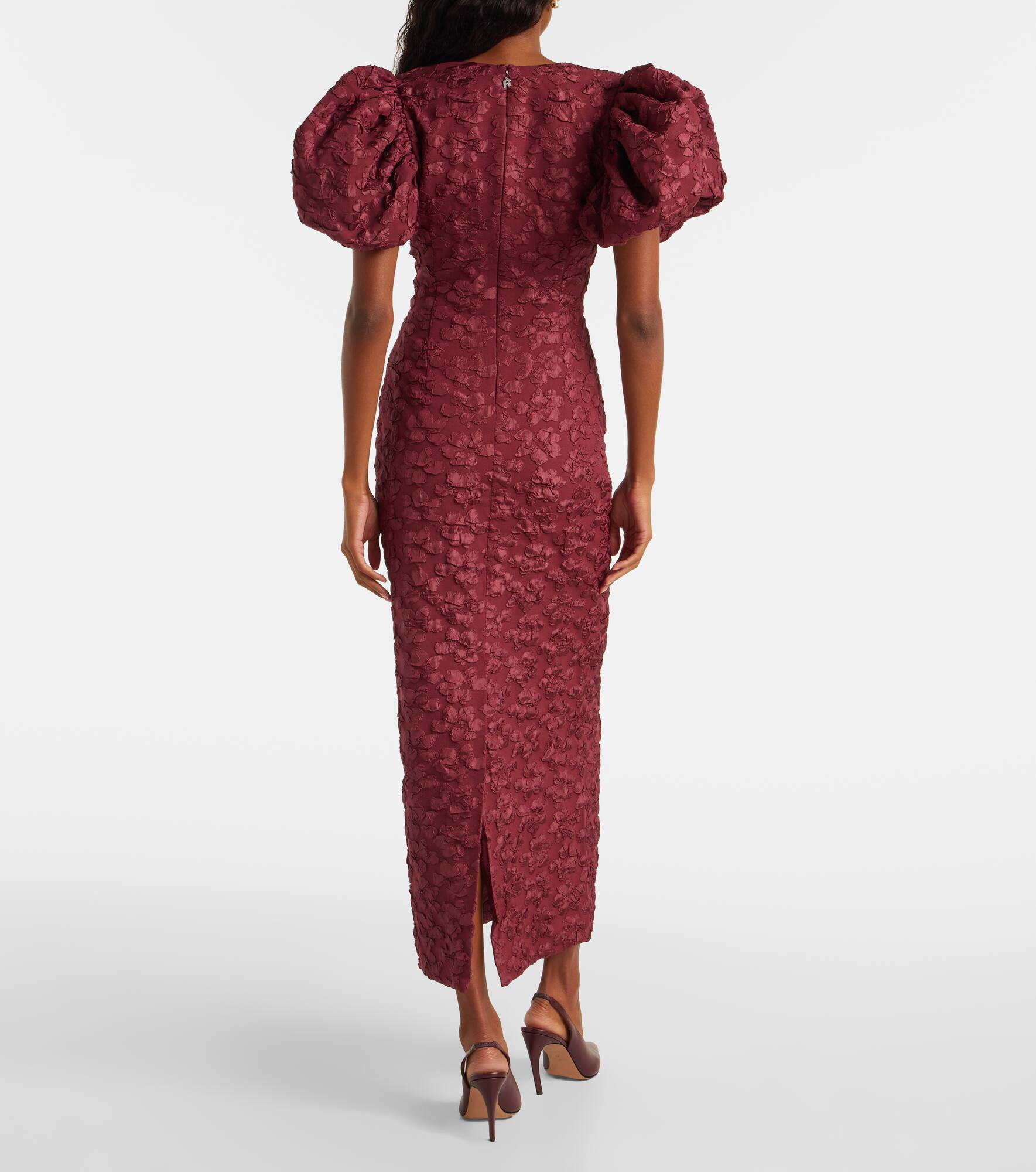 Lori jacquard midi dress - 3