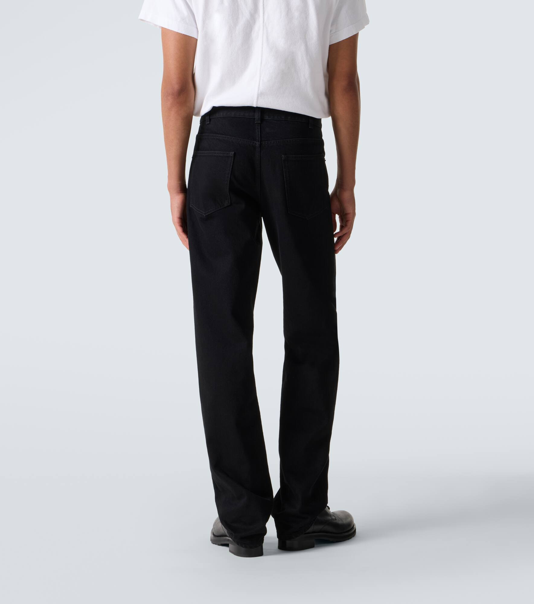 Vasil high-rise straight jeans - 4