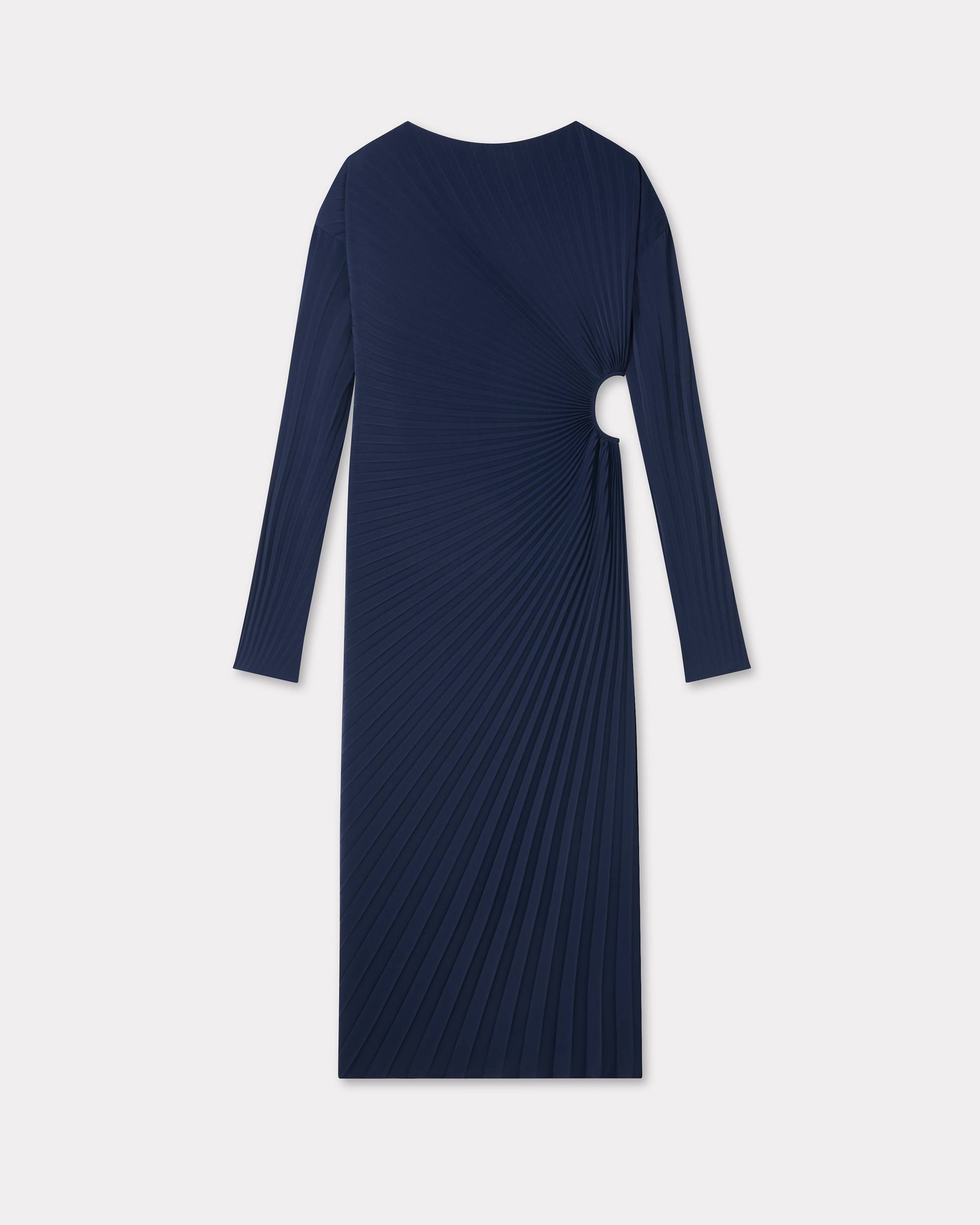 Sun-ray pleats long dress - 2