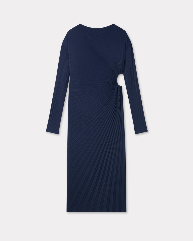 KENZO Sun-ray pleats long dress outlook