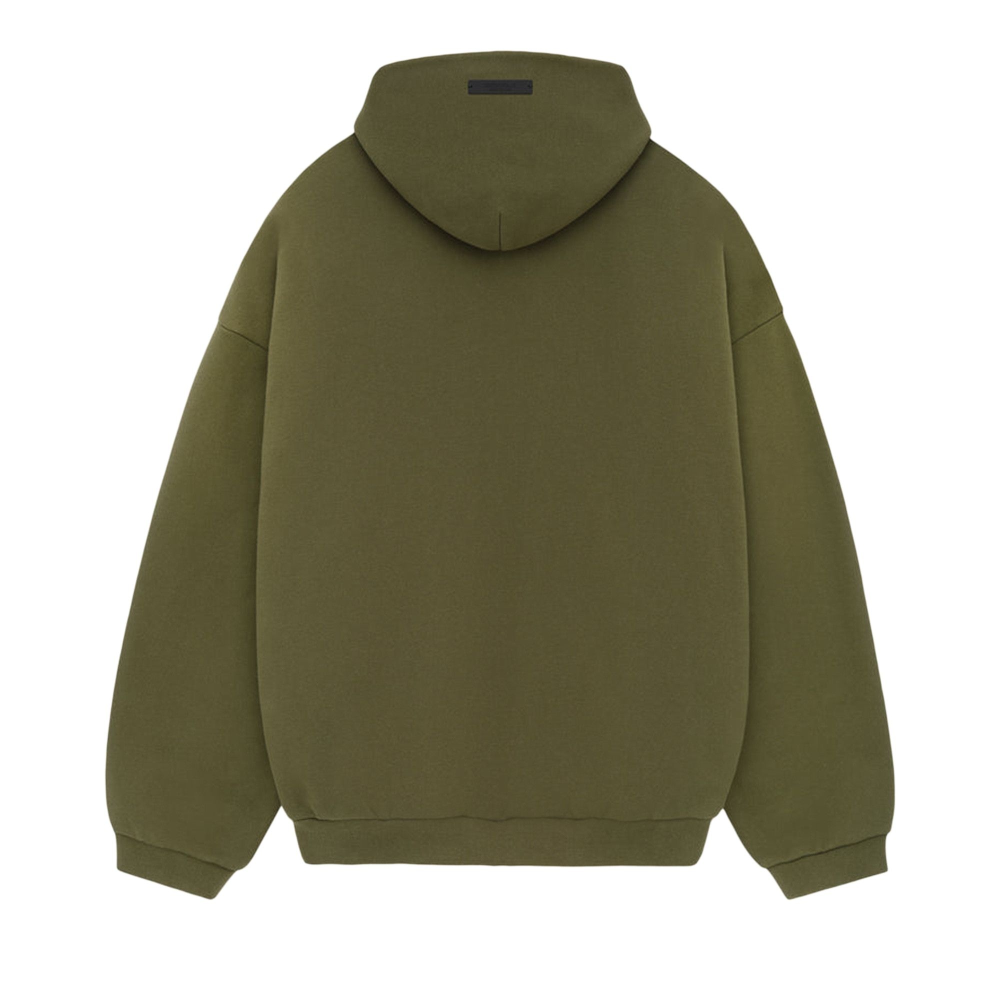 Fear of God Essentials Fleece Hoodie 'Military' - 2