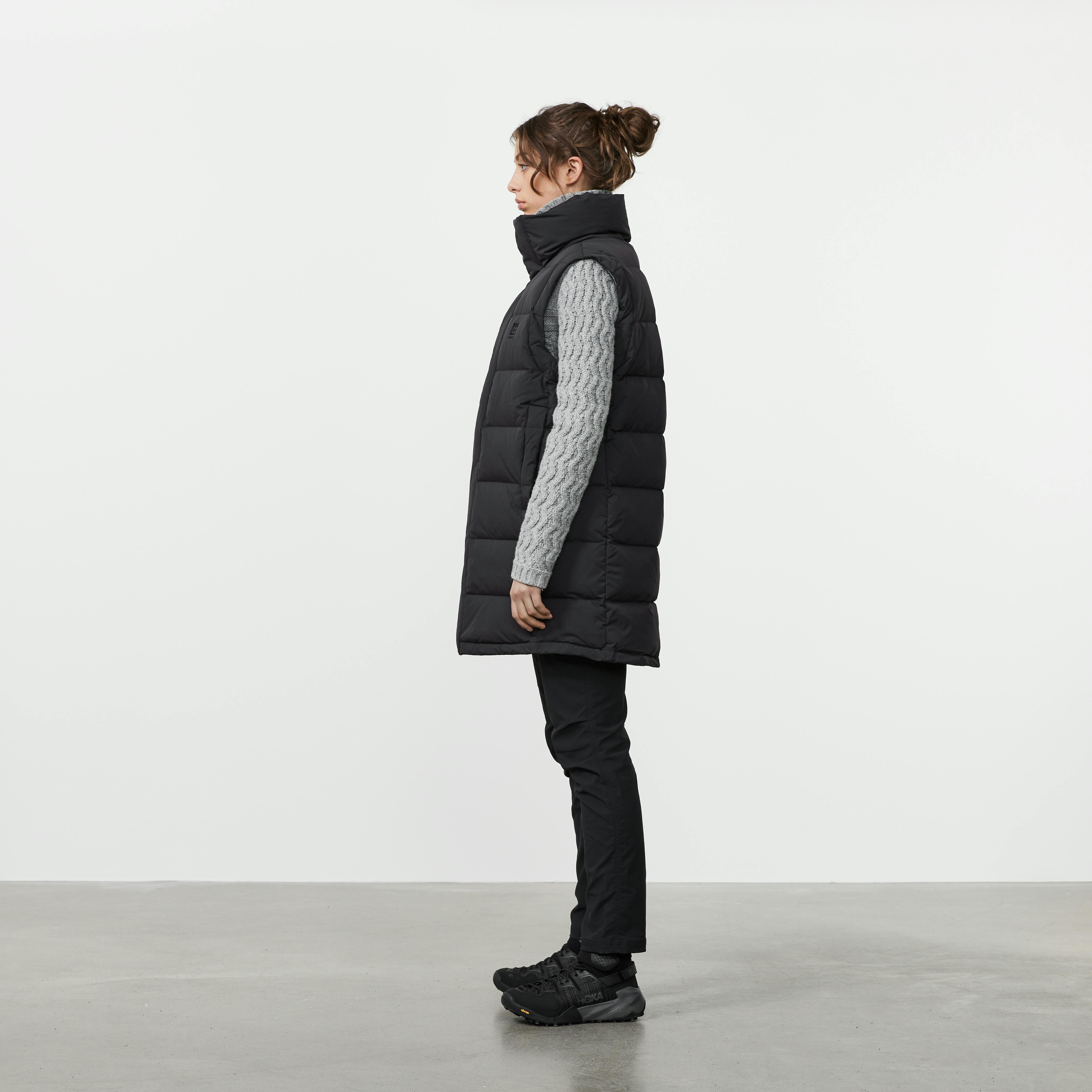 Krafla Long-length down vest (Unisex) - 3