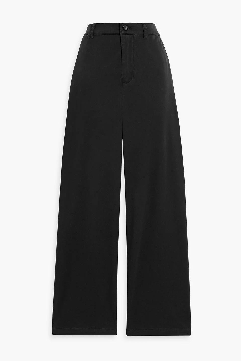 Marci cotton-blend twill straight-leg pants - 1