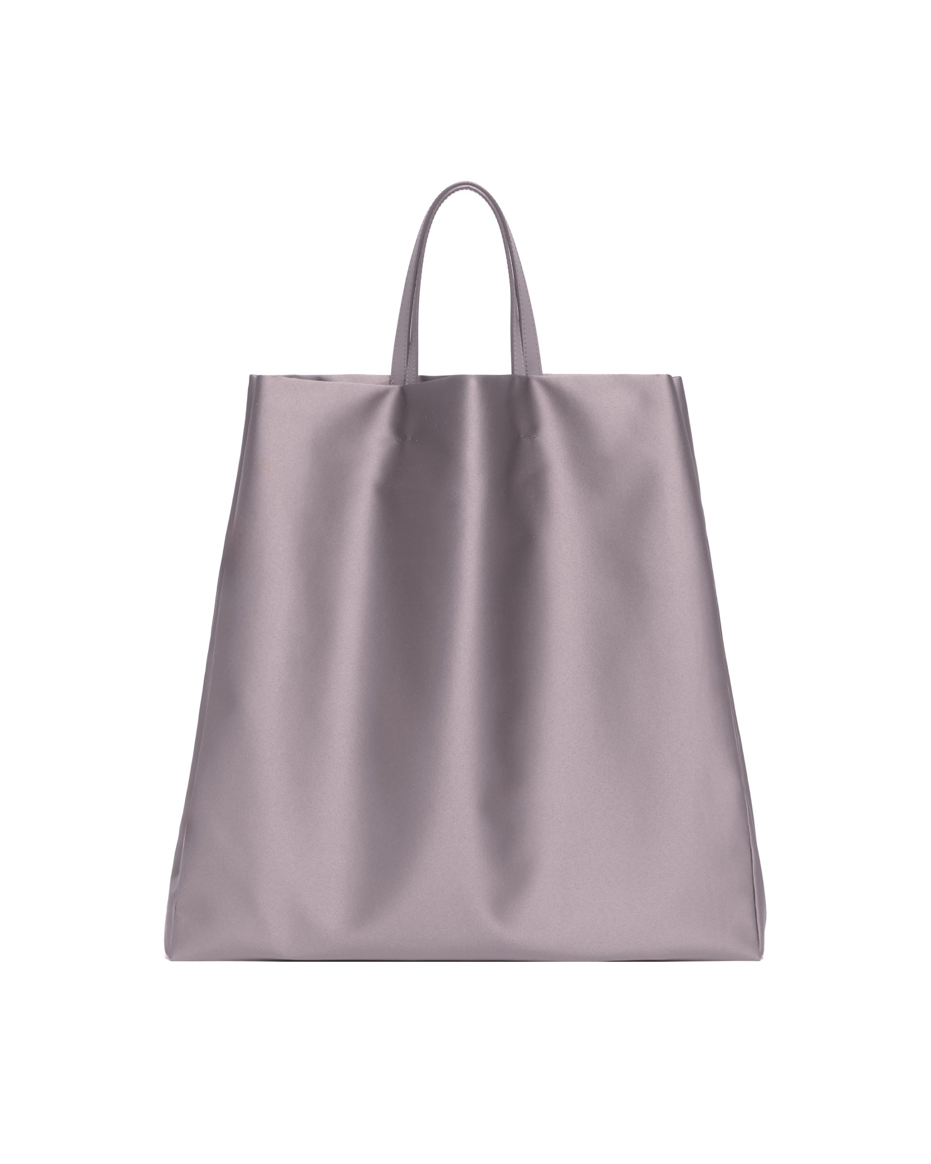 Silver Satin Jeanne Tote Bag - 7