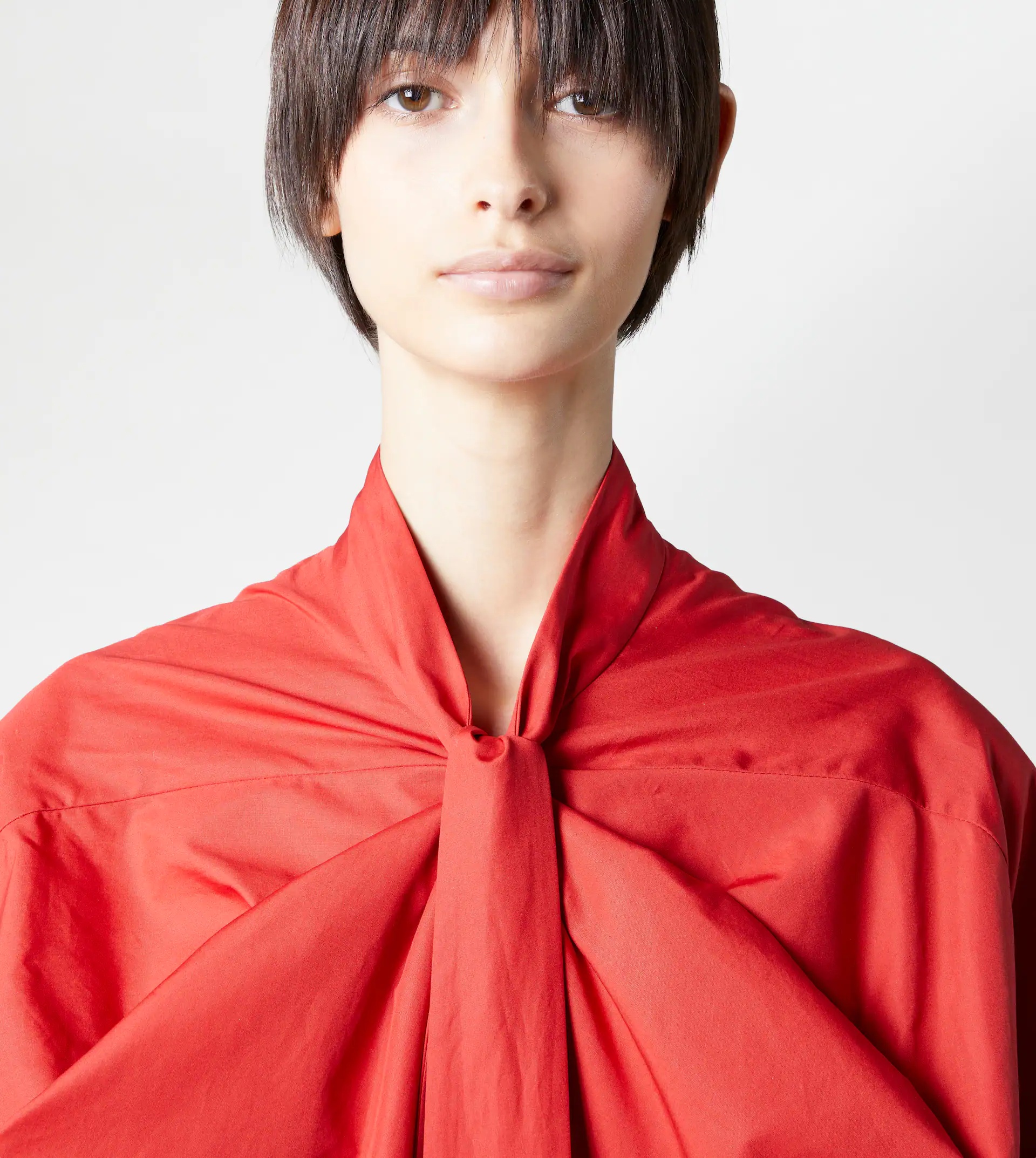 SHIRT WITH SASH - RED - 5