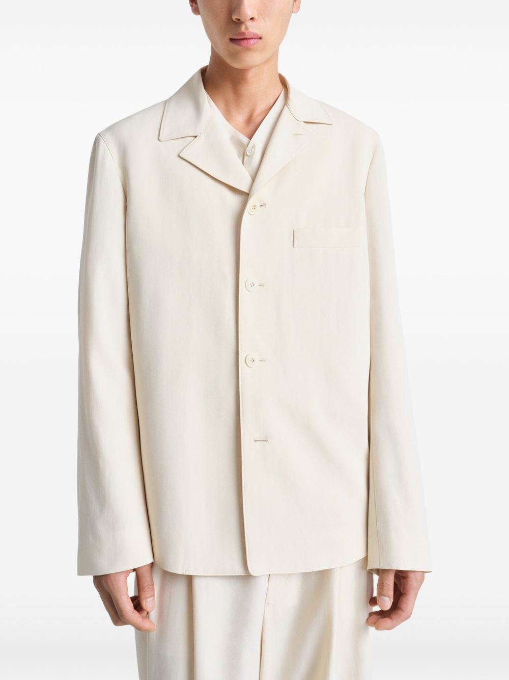 TAILORED SHIRT JACKET - 4