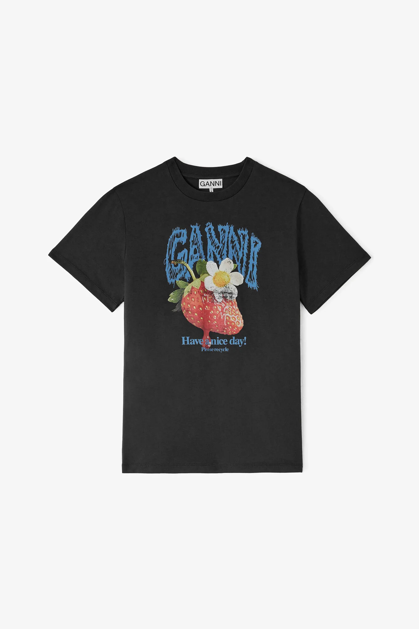 T-SHIRT WITH STRAWBERRY - 1