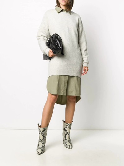 Isabel Marant Étoile long crew-neck jumper outlook