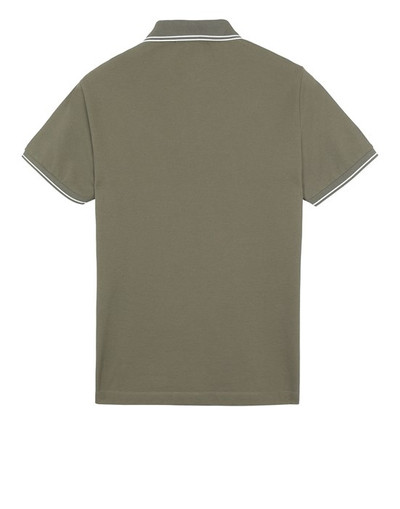 Stone Island 22S18 STRETCH PIQUÉ OLIVE GREEN outlook