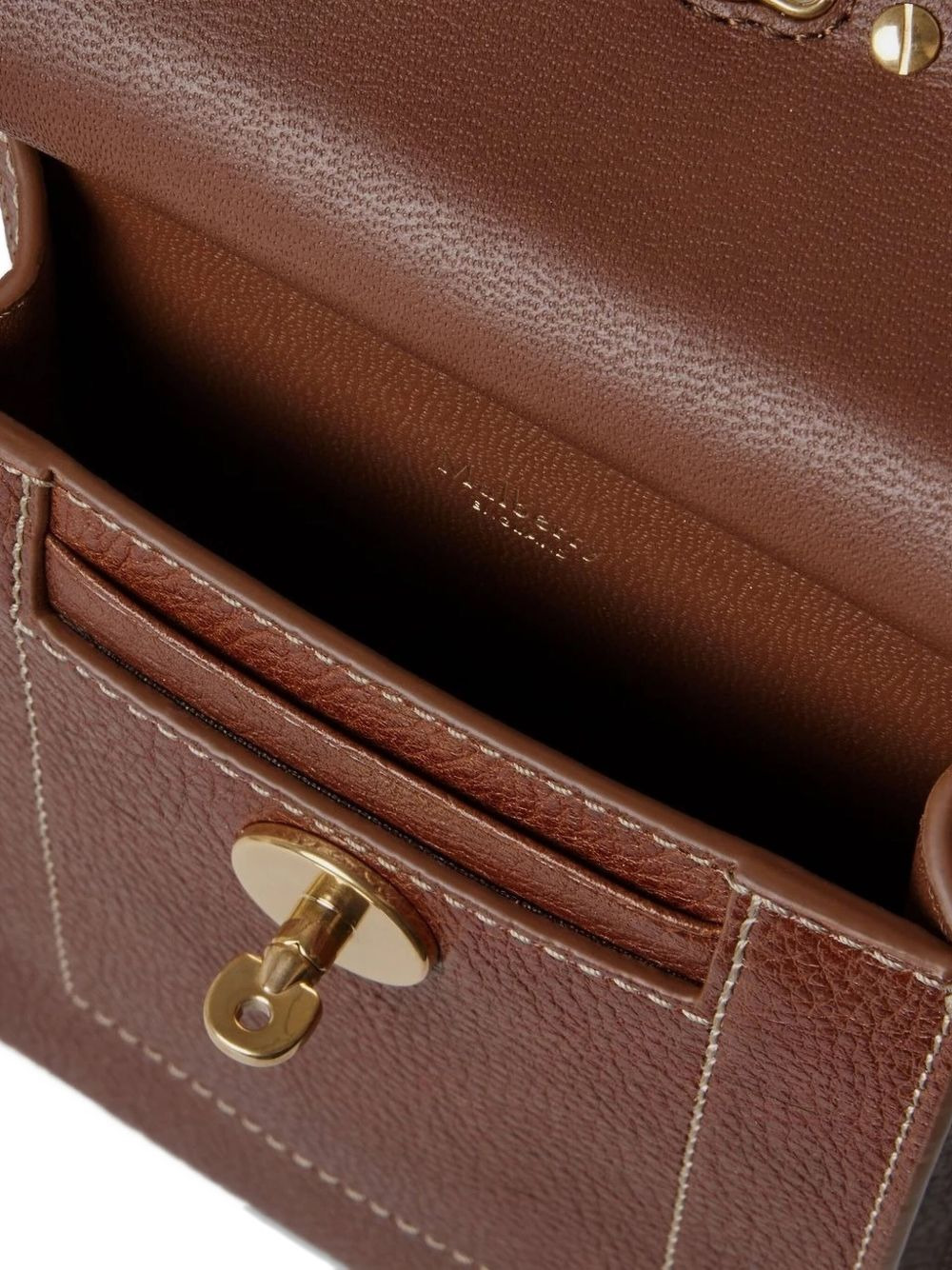 leather-trimmed messenger bag - 4