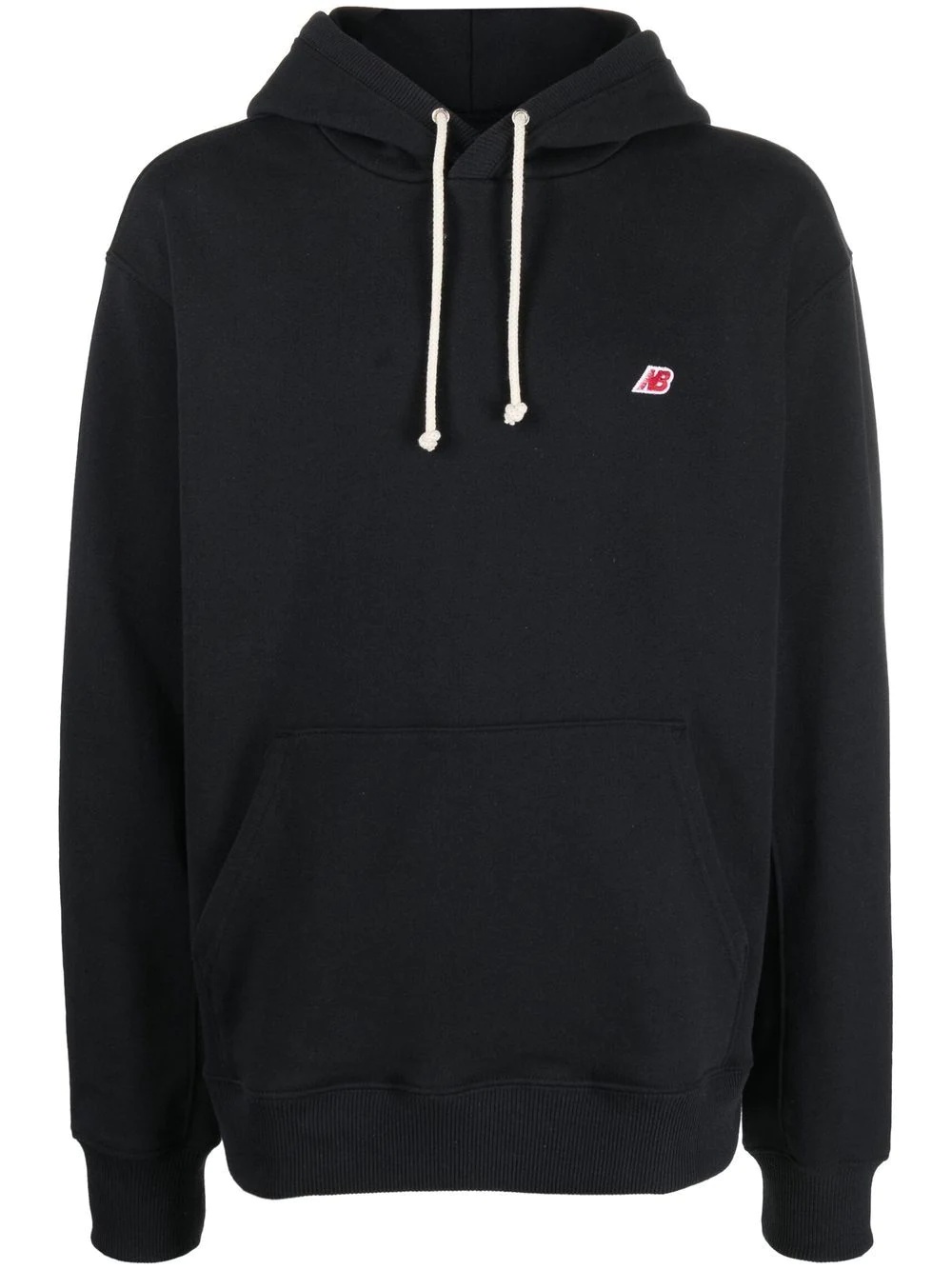 cotton drawstring hoodie - 1