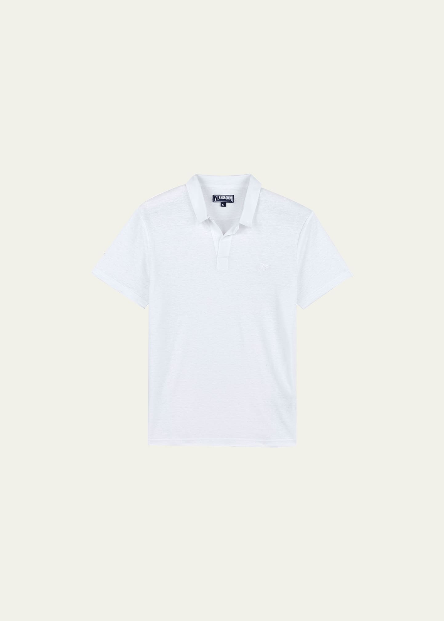 Men's Pyramid Linen Polo Shirt - 3