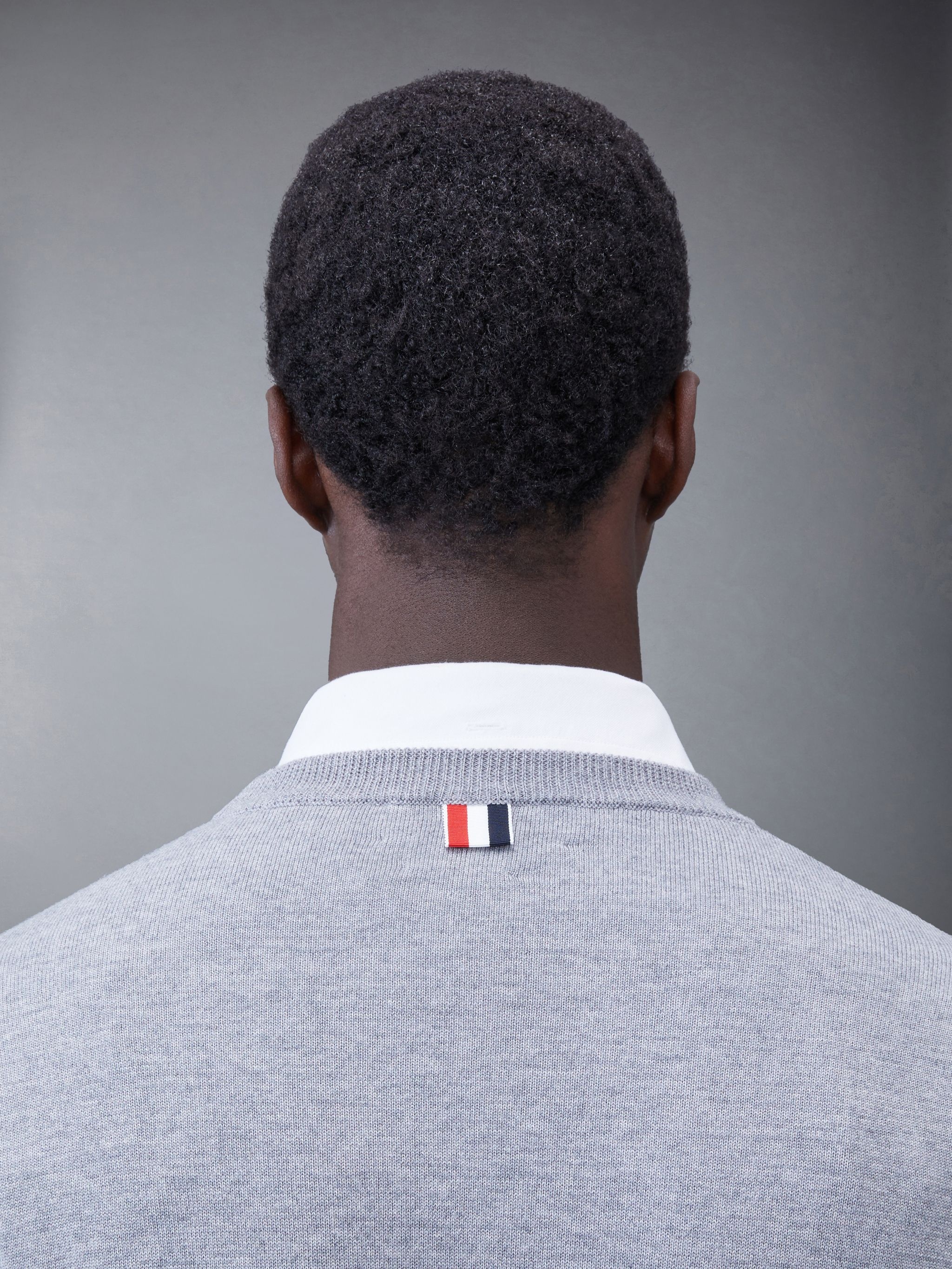 Merino Hector 4-Bar Crew Neck Pullover - 5