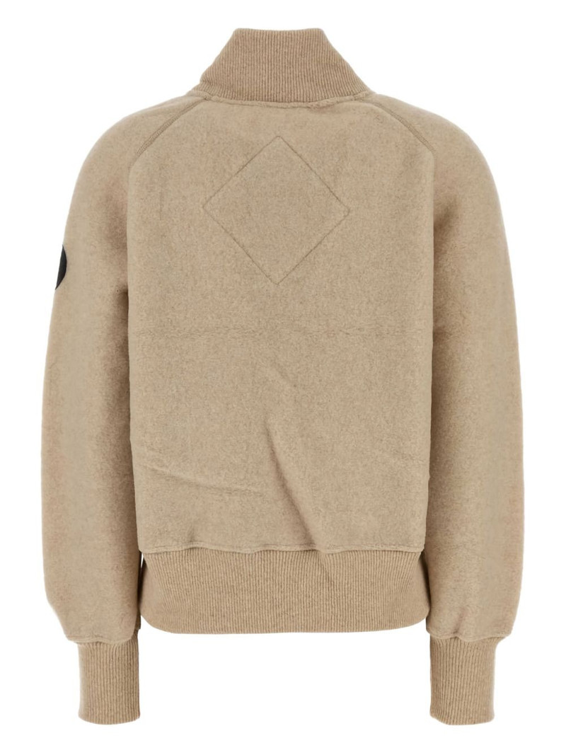 Canada Goose wool blend fleece bomber jacket outlook