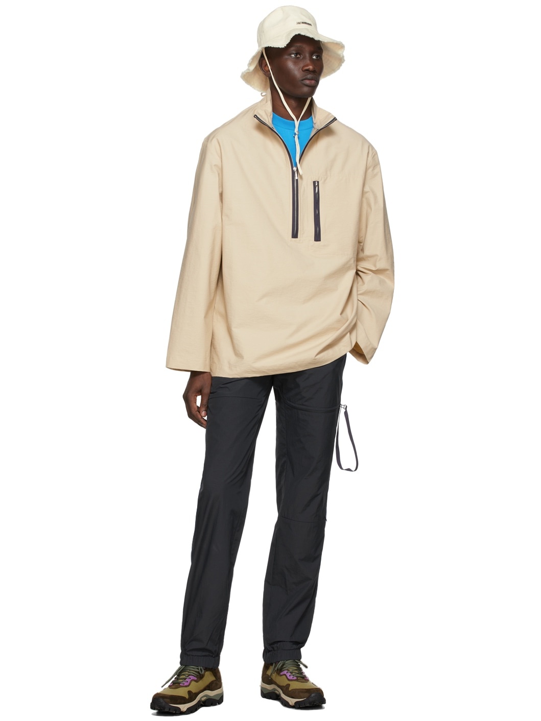 Navy 'Le Jogging Morango' Lounge Pants - 4