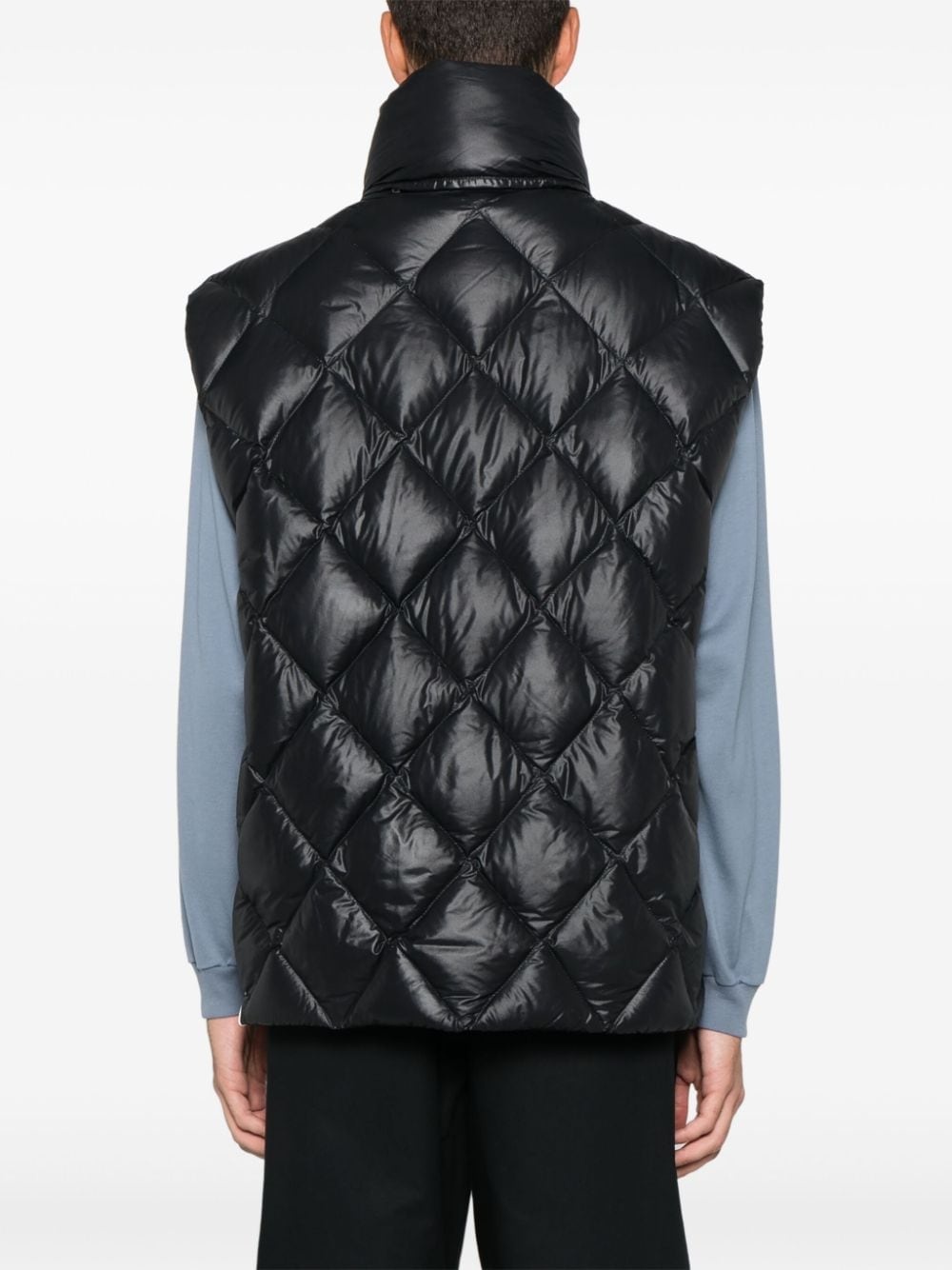 quilted gilet - 4