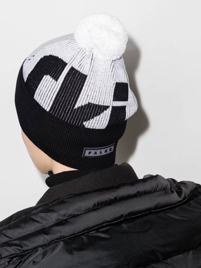 FALKE two-tone logo beanie outlook