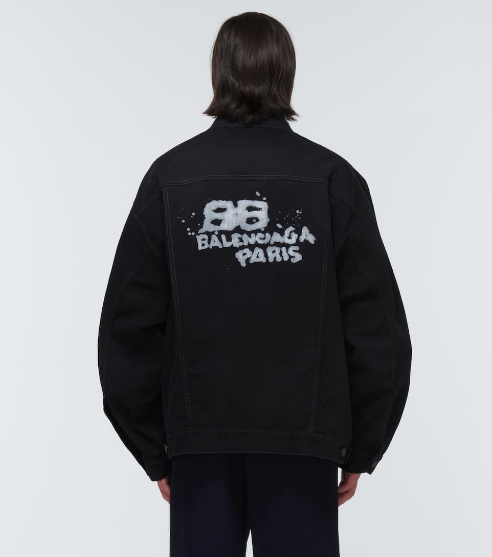 BB Icon oversized denim jacket - 4