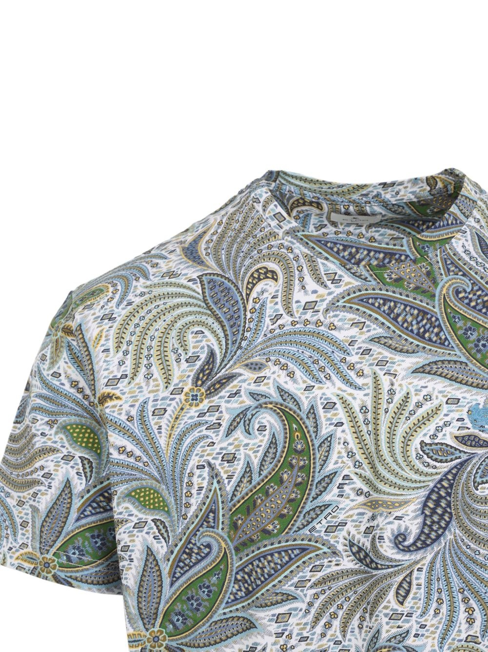 paisley-print T-shirt - 3