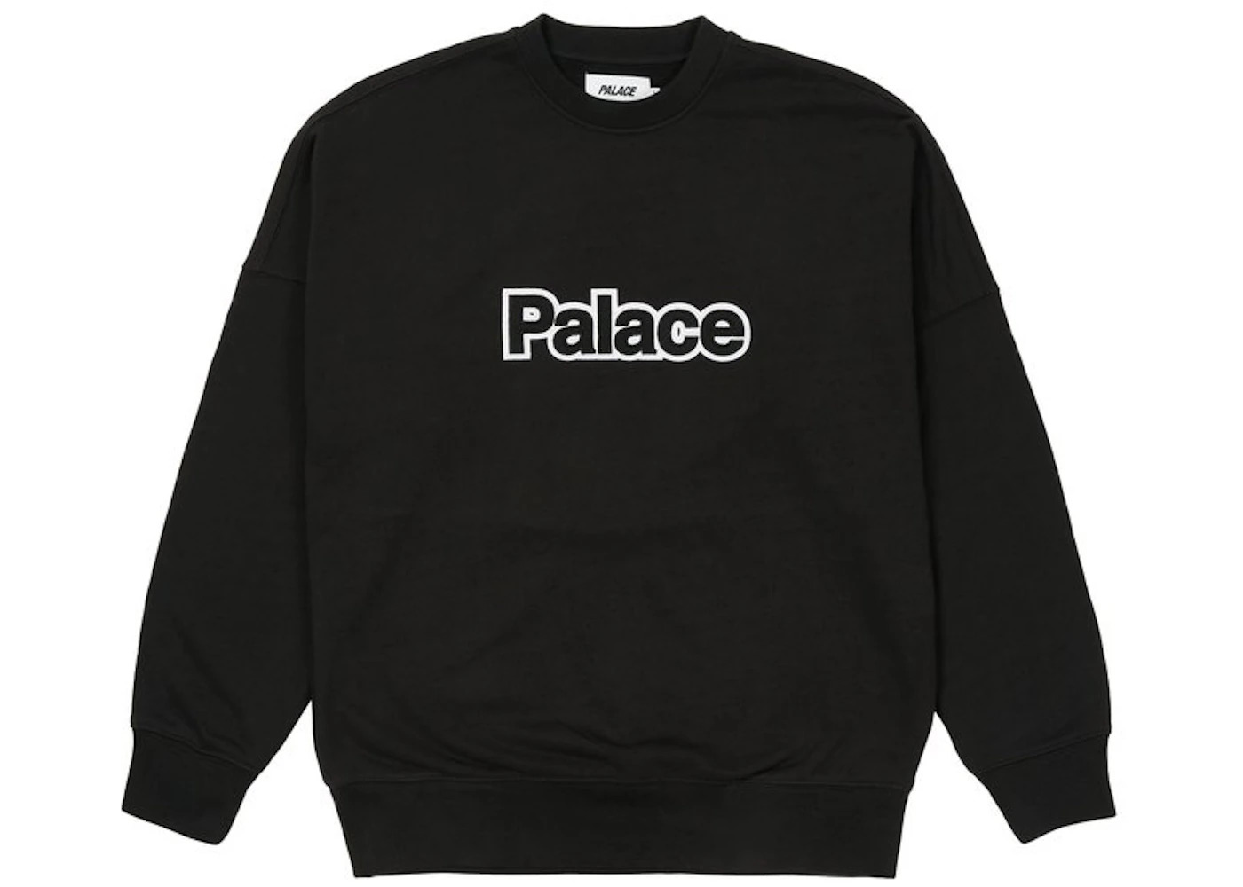 Palace Word Crew Black - 2