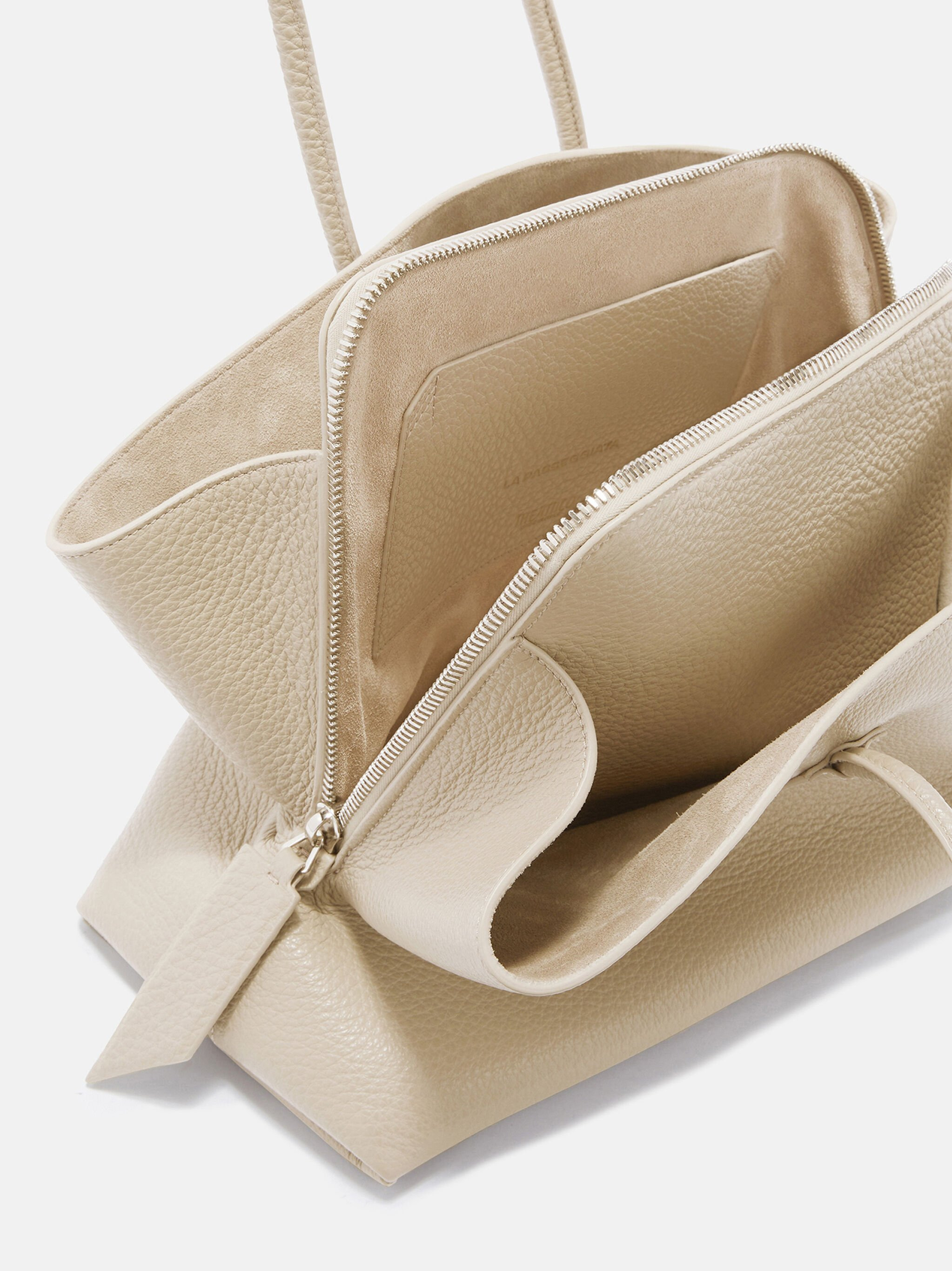 LA PASSEGGIATA MEDIUM" SAND TOP HANDLE - 4
