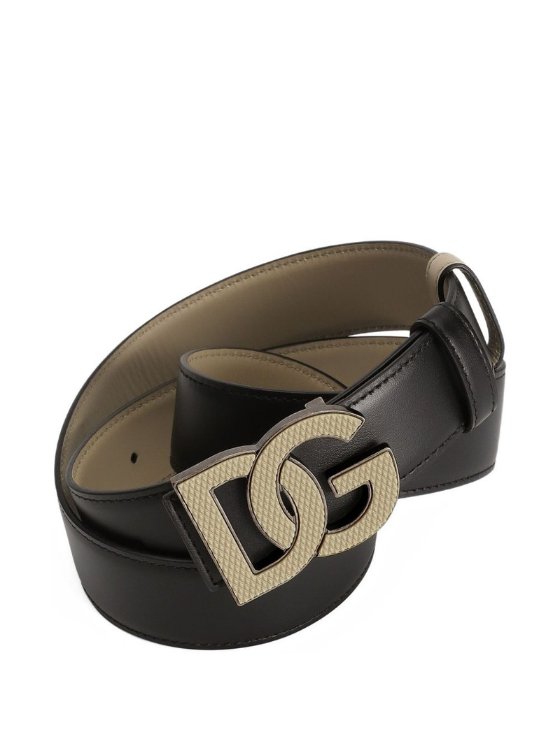 Dolce & Gabbana DG-buckle belt outlook