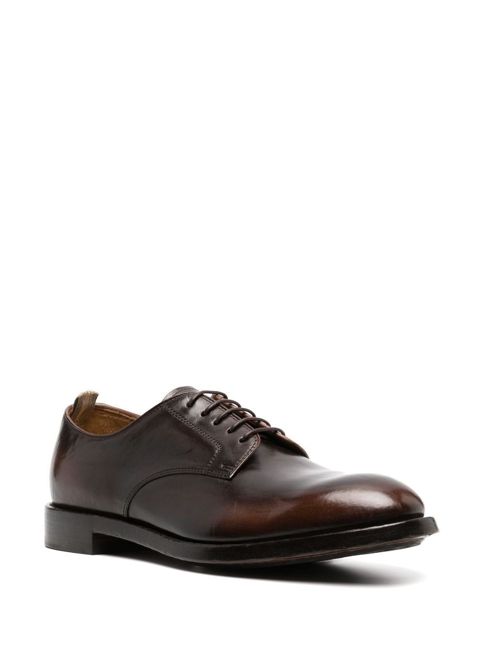 leather derby shoes - 2