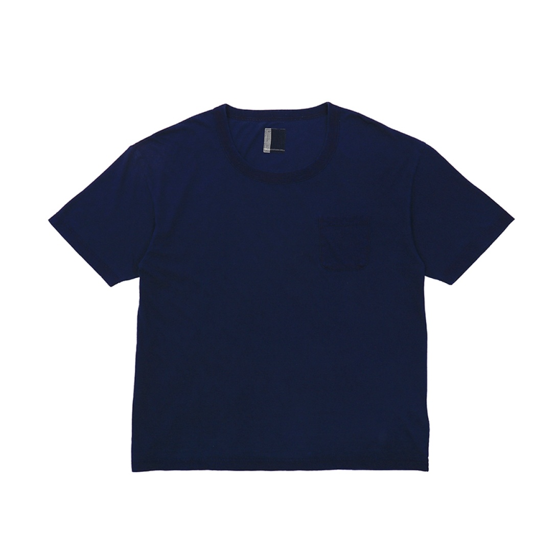 INDIGO DYE JUMBO TEE S/S DK.INDIGO - 1