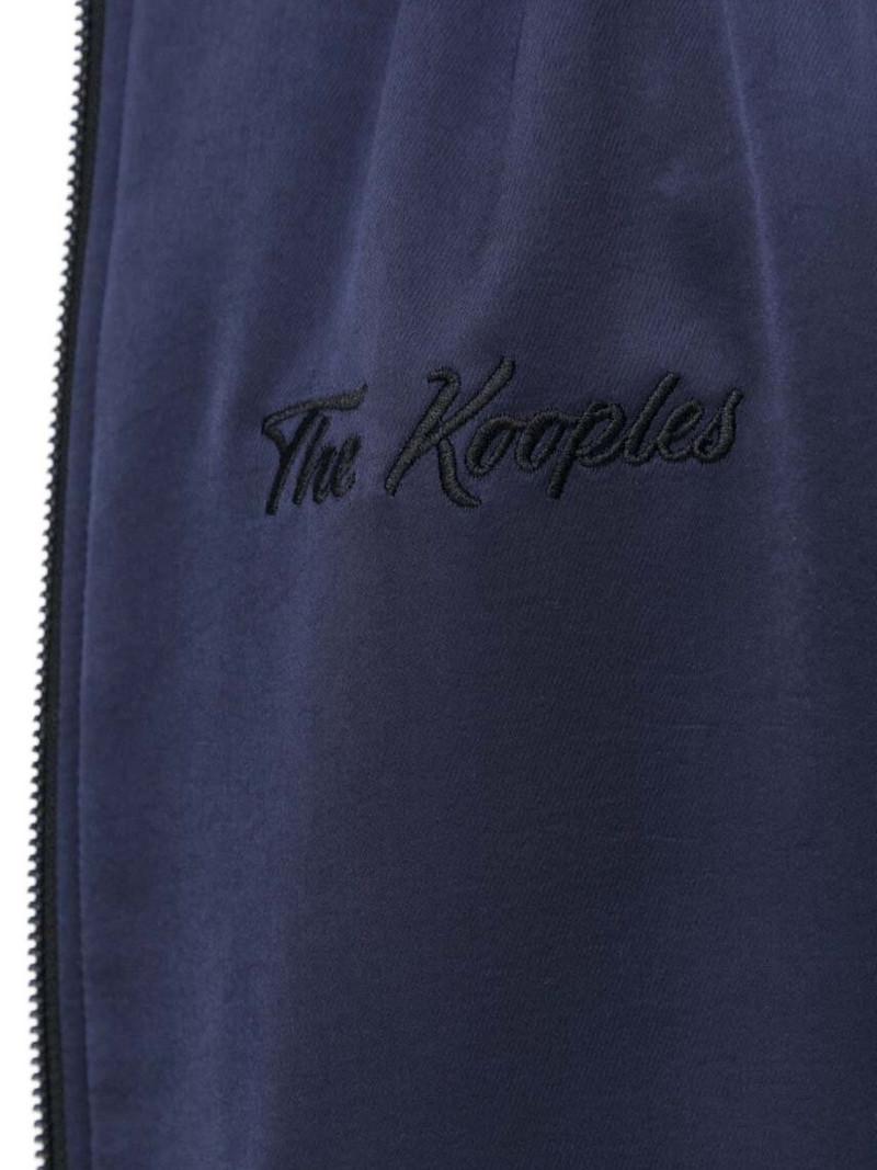 dragon-embroidered satin bomber jacket 4
